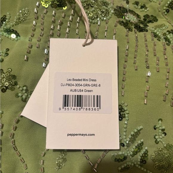 Pepper mayo Leo beaded mini dress - Picture 6 of 6
